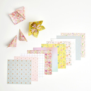Rico Design Origami Paper 15x15cm 50 Sheets Futschikato Flowers